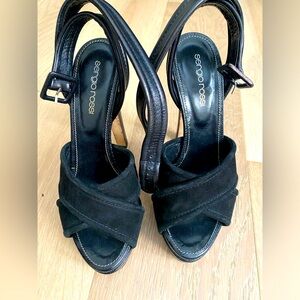 Sergio Rossi Black Platform